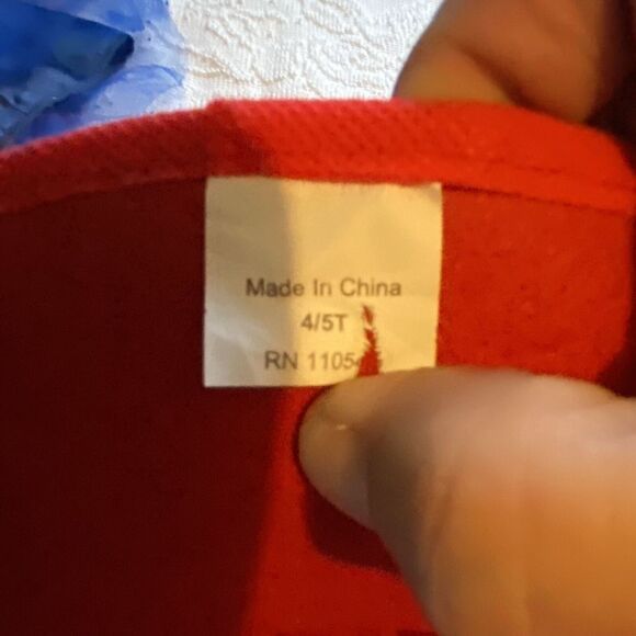 Toy Story Outfit Halloween Dress Up Girls Sz 4T 5T Tulle Tutu Bottom Red Hat D - Picture 13 of 13